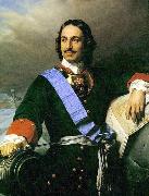 Paul Delaroche Peter I of Russia oil painting